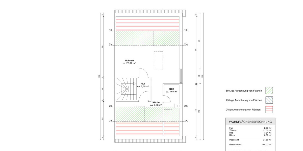 Grundriss Dachgeschoss