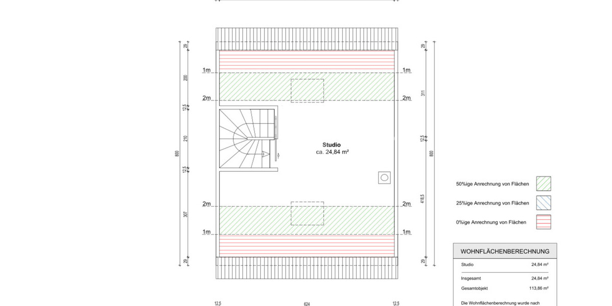 Grundriss Dachgeschoss