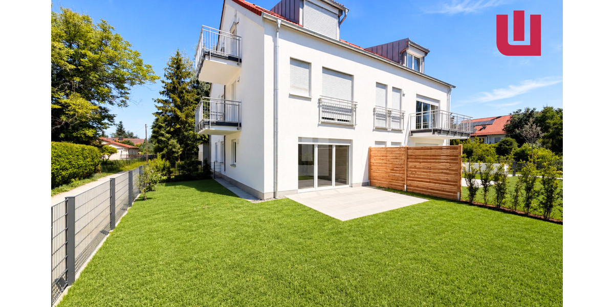 WINDISCH - ERSTBEZUG! Traumhafte Gartenwohnung mit EBK zentral in Gröbenzell - frei ab August - Erdgeschoßwohnung Gröbenzell | Angebot:26762117