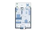 Möblierte 2-Zimmerwohnung im 5. Stock mit Fernblick und einzigartiger Dachterrasse im Kultbau mitten in Schwabing - Etagenwohnung München Schwabing-Freimann | Angebot:26663191