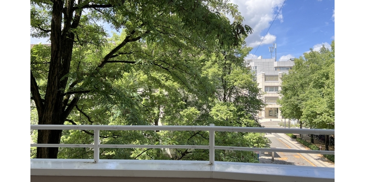 Aussicht vom Westbalkon