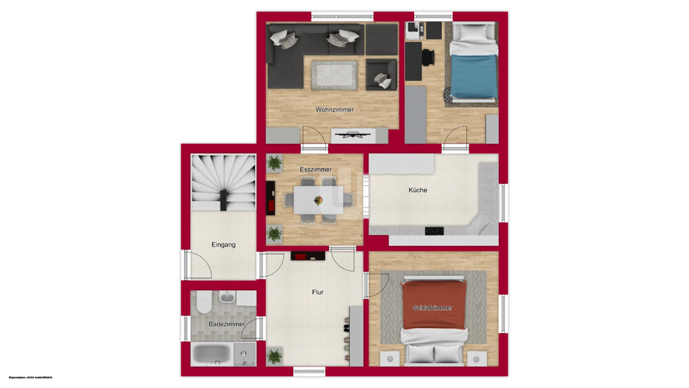 Wohnungsgrundriss